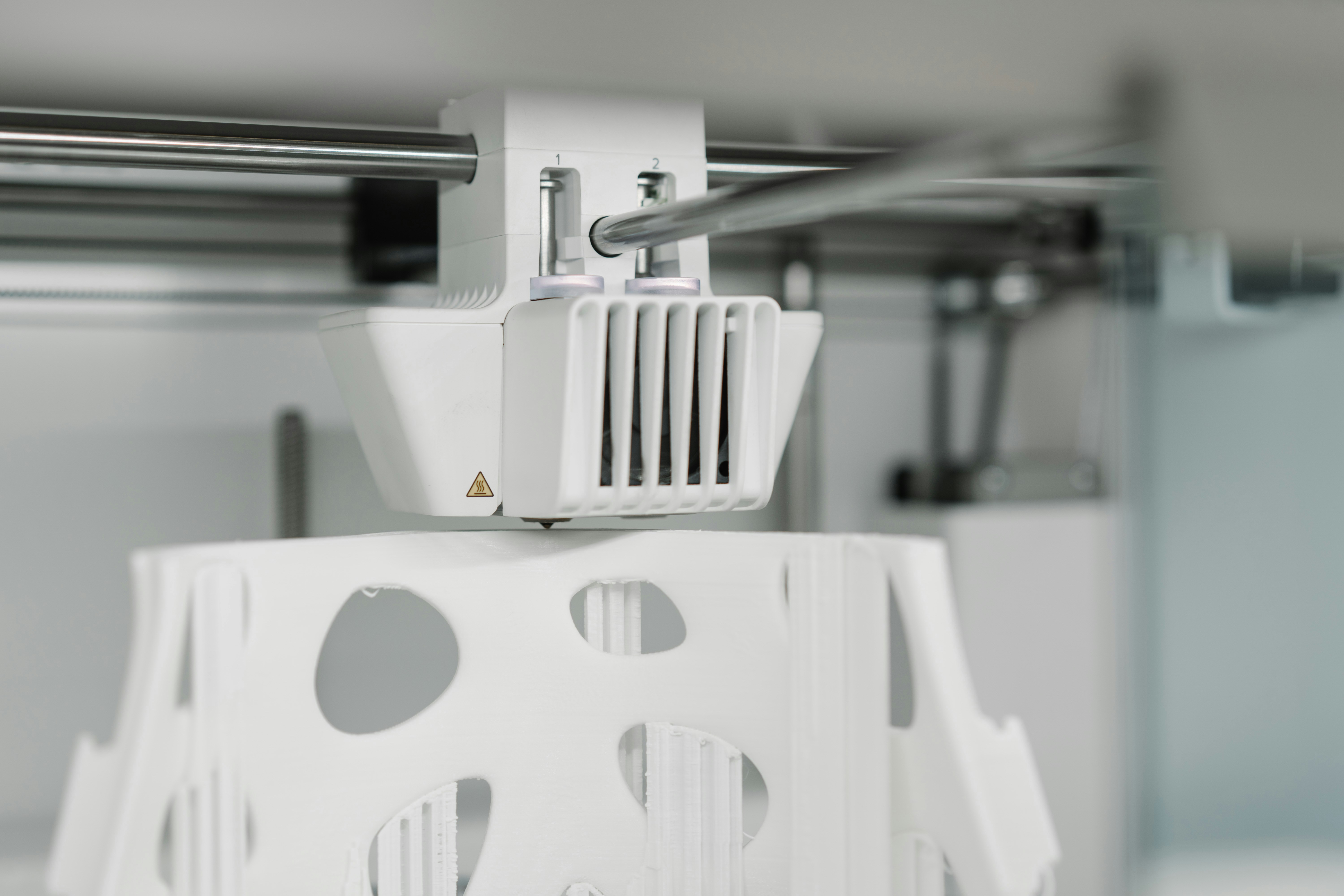 A 3D Printer Creating A Product